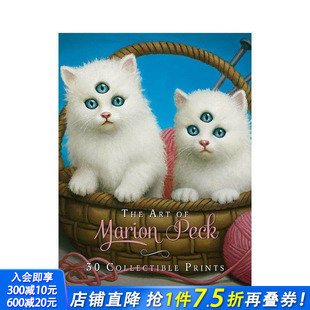 明信片：马里恩·派克 创意文创节日送礼 英文进口 Art 现货 9782374951119 30张可收藏 艺术 Peck 明信片 Marion The