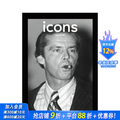【预售】Icons by Oscar 奥斯卡·阿博拉菲亚:名人肖像 Oscar Abolafia