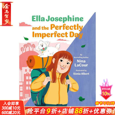 【预售】艾拉·约瑟芬的刚刚好不完美日：第3册Ella Josephine and the Perfectly Imperfect Day英文儿童桥梁章节故事书拓展阅读