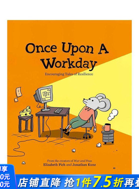 【预售】曾经的工作日：鼓舞人心的故事 Once Upon a Workday 原版英文漫画书 正版进口书