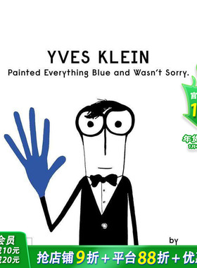 【现货】Yves Klein Painted Everything Blue 伊夫·克莱因 艺术绘本【善优童书】