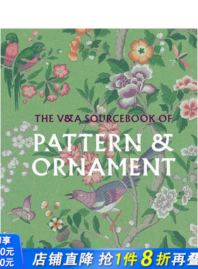 【现货】V&A图案与装饰资料手册 【V&A】The V&A Sourcebook of Pattern and Orname 原版英文艺术画册画集 正版进口书