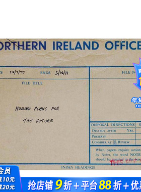 【预售】多诺·万卫理：面向未来的住房计划 Donovan Wylie: Housing Plans for the Future 原版英文摄影作品集 正版进口书