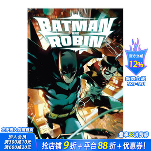Batman Vol. 预售 卷1：父与子 英文漫画书 进口书 原版 and 蝙蝠侠与罗宾 Father Robin 正版 Son