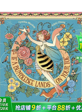 【现货】当野蜂停在你的脚趾上 中国插画师张文绮If A Bumblebee Lands on Your Toe禅 中式美学西方奇幻英文儿童艺术绘本进口书