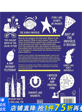 【预售】【DK思想百科丛书】天文学之书 【DK Big Ideas】The Astronomy Book 原版英文社会科学 正版进口书