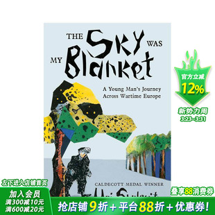 Was 英语拓展阅读进口书 天空为被：一个年轻人穿越战时欧洲 英文小说故事 Blanket Sky The 旅程 预售