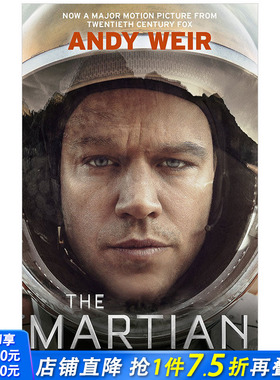 【预售】The Martian 火星救援 英文原版小说 电影原著