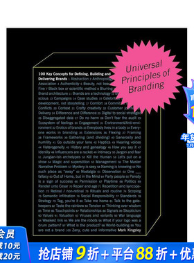 【预售】品牌塑造的通用原则： 定义、打造和交付品牌的 100 个*键概念 卷6 Universal Principles of Branding 英文正版进口书