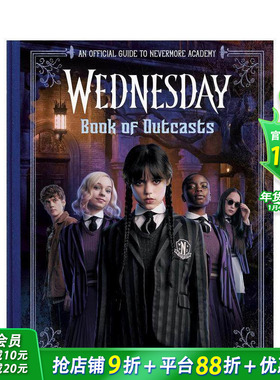 【预售】边缘之书（星期三电影封面版特别版） Book of Outcasts (Wednesday) 英文小说故事 英语拓展阅读进口书