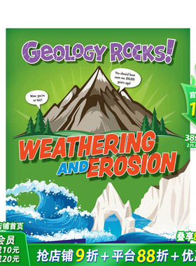 【预售】地质岩石：风化和侵蚀 Geology Rocks!: Weathering and Erosion 英文儿童插画科普绘本 进口童书