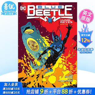 【预售】DC漫画 蓝甲虫海梅-雷耶斯 2 Blue Beetle Jaime Reyes Vol. 2 英文漫画 Rogers, John 外版原装进口漫画书籍【善优图书】