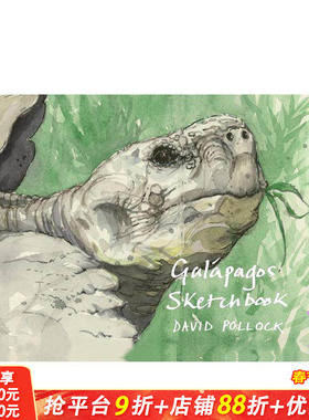【预售】加拉帕戈斯速写本 Galápagos Sketchbook 原版英文艺术画册画集 正版进口书