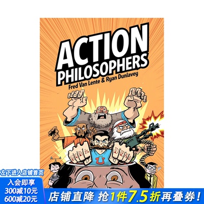 【预售】英文原版 行动哲学家：经典之作 Action Philosophers: Hooked On Classics 英文漫画 正版进口书籍 善优图书