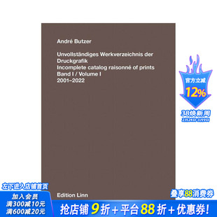 【现货】安德烈·布特兹：不完整的版画全集目录 Incomplete Catalog Raisonné of Prints 原版英文艺术画册画集 正版进口图书
