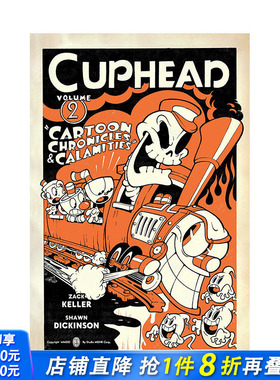【预售】英文原版 茶杯头弟2卷：历代志与浩劫 Cuphead Volume 2: Cartoon Chronicles & Calamities 英文漫画 正版进口书籍