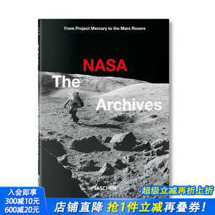 正版 善优图书 英文原版 NASA Archives The TASCHEN40周年纪念版 美国航空航天局NASA档案 进口图书画册 纪实摄影 预售