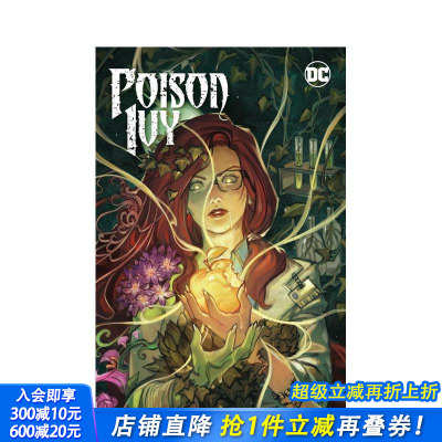 【预售】DC漫画毒藤女 卷4：物种起源 平装 Poison Ivy Vol. 4: Origin of Species 原版英文漫画 正版进口书
