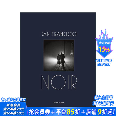 【现货】San Francisco Noir，三藩市的黑夜 旧金山 圣弗朗西斯科 英文原版艺术摄影图书