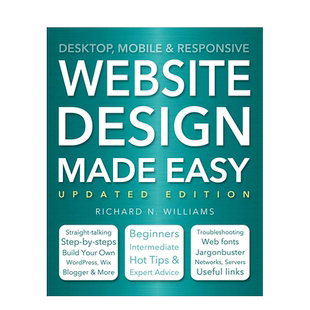 【现货】简单学 Website Design 网站设计 英文原版英文原版图书籍进口正版
