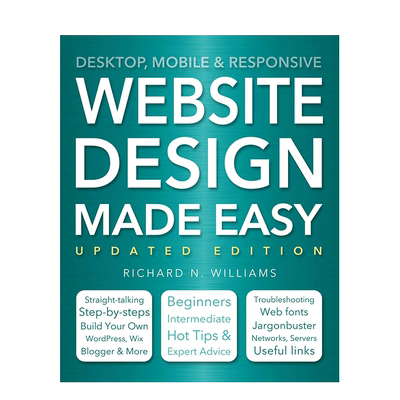 【现货】简单学 Website Design 网站设计 英文原版英文原版图书籍进口正版