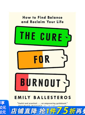 【预售】倦怠的治疗方法：如何找到平衡并重拾生活 The Cure for Burnout 原版英文心灵励志 正版进口书