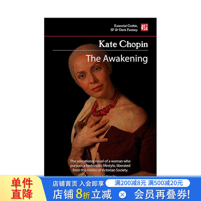 【预售】觉醒 【Foundations of Feminist Fiction】The Awakening 原版英文文学小说 正版进口书
