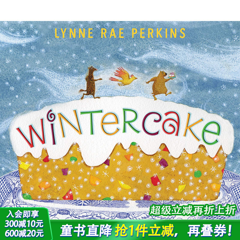 【现货】Wintercake，冬日蛋糕 英文原版图书籍进口正版 Perkins 儿童绘本-自我认知/情绪管理