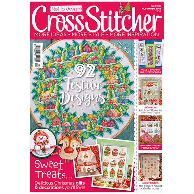 订阅 Cross Stitcher 十字绣杂志 英国英文原版 年订12期 E487 年订12期
