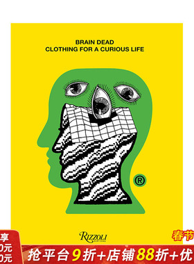 【预售】英文原版 脑死亡：奇异生活的服装 Brain Dead : Clothing for a Curious Life 精装 善优图书