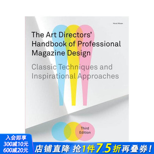 Handbook 进口书 专业杂志设计艺术总监手册：经典 正版 英文设计 原版 Directors Art 技巧与灵感方法 现货
