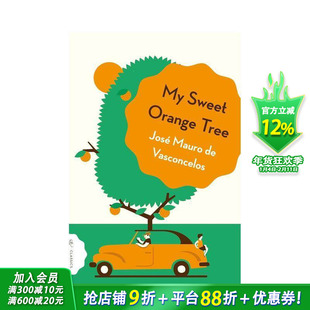 【预售】我亲爱的甜橙树 同名影视原著小说 Pushkin Children's Classics英文英语拓展阅读进口书 经典儿童文学 成长治愈小说