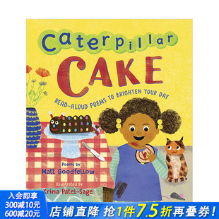 英文版 毛毛虫蛋糕：朗读诗歌照亮你 Day儿童英语启蒙早教阅读诗词集 Your Brighten Poems Aloud 一天Read 现货