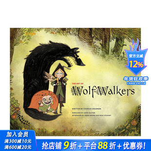 【预售】动画电影狼行者艺术设定画册The Art of WolfWalkers Tomm Moore 英文原版正版进口书