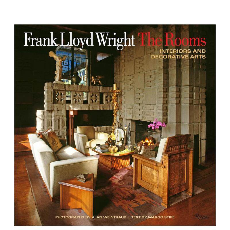【预售】建筑大师赖特:室内与装饰 Frank Lloyd Wright: The Rooms: Interiors and Decorative Arts 原版英文设计