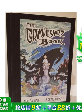【现货】墓地书漫画小说单卷特别限量版 Graveyard Book Graphic Novel Single 英文图书籍进口正版 Gaiman