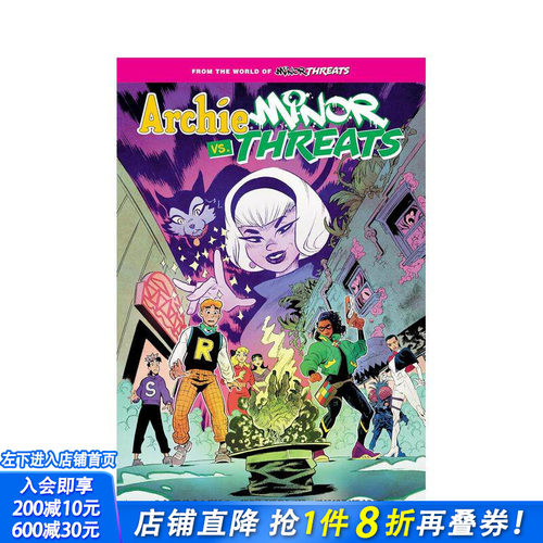 【现货】阿奇大战小众威胁 Archie vs Minor Threats 原版英文漫画书 正版进口书