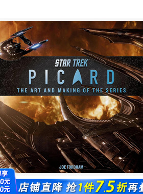 【预售】星际迷航：艺术与制作 Star Trek: Picard: The Art and Making of the Series 原版英文插画原画设定集 正版进口图书