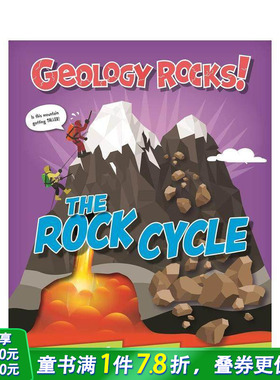 【预售】地质岩石：岩石循环 Geology Rocks!:The Rock Cycle 知识百科 英文儿童插画科普故事绘本 进口童书
