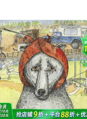 【现货】大灰狼是如何得到报应How the Big Bad Wolf Got his Commeuppance 获奖画师Arthur Geisert 4-8岁故事绘本英文原版