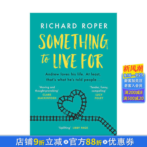 【现货】Something to Live For，生活的意义英文原版 心灵励志 正版进口书籍
