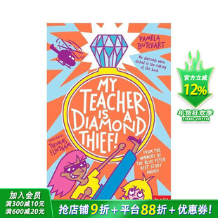 【预售】【伊兹和朋友们】15我的老师是钻石大盗 Izzy and Friends:My Teacher 爆笑小学生活故事 英文儿童桥梁章节书拓展阅读