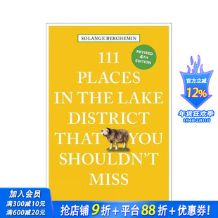 【预售】湖区不容错过的111个地方 111 Places in the Lake District That You Shouldn't Miss 原版英文旅行 正版进口书