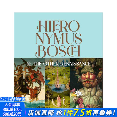 【现货】博斯与另一种文艺复兴 Hieronymus Bosch & the Other Renaissance 平面设计师 原版英文艺术画册画集 正版进口书