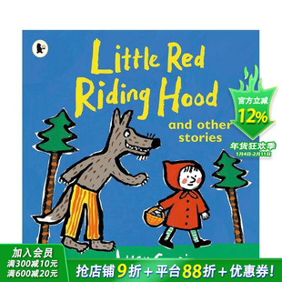 【预售】小红帽及其他故事 Little Red Riding Hood and Other Stories 英文儿童插画故事绘本 进口童书