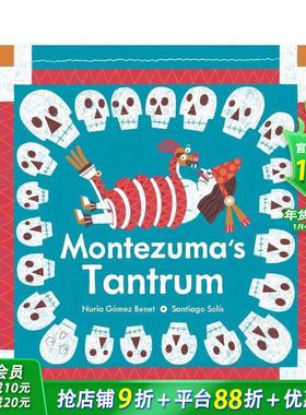 【预售】蒙特祖马的暴怒 阿兹特克人 Montezuma's Tantrum 英文儿童插画故事科普绘本 进口童书