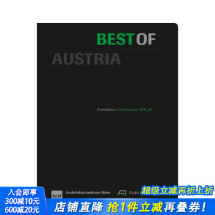 Austria 预售 Best Architecture 正版 ：建筑 英文建筑设计 奥地利之最 进口书 2022_23 原版