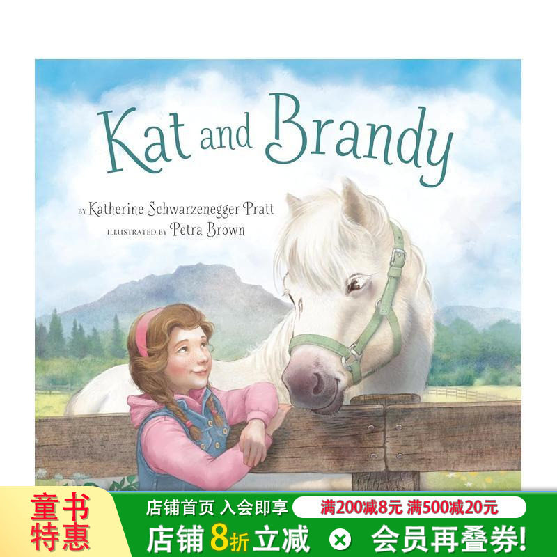 【预售】凯特与白兰地 Kat And Brandy 英文儿童插画故事绘本 进口童书图片