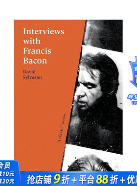【现货】对话弗朗西斯·培根 Interviews with Francis Bacon 原版英文艺术画册画集 正版进口书