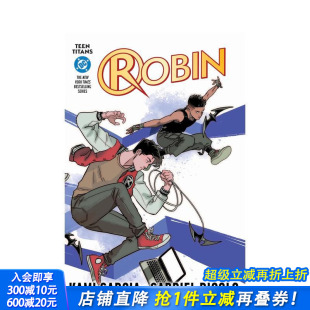 Connecting 预售 Titans Cover 正版 连载封面版 英文漫画 少年泰坦：罗宾 进口书 Teen Edition Robin